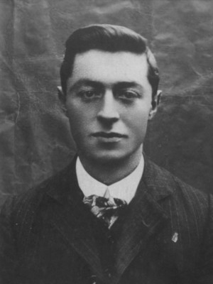 Os Barnett as a young man